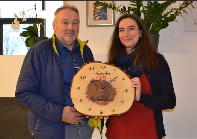 Als ich sah, wie gut es ihr hier geht, konnte ich loslassen.