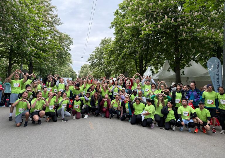 Das Haus der Barmherzigkeit beim Herzlauf 2025 Das Haus der Barmherzigkeit beim Herzlauf 2025