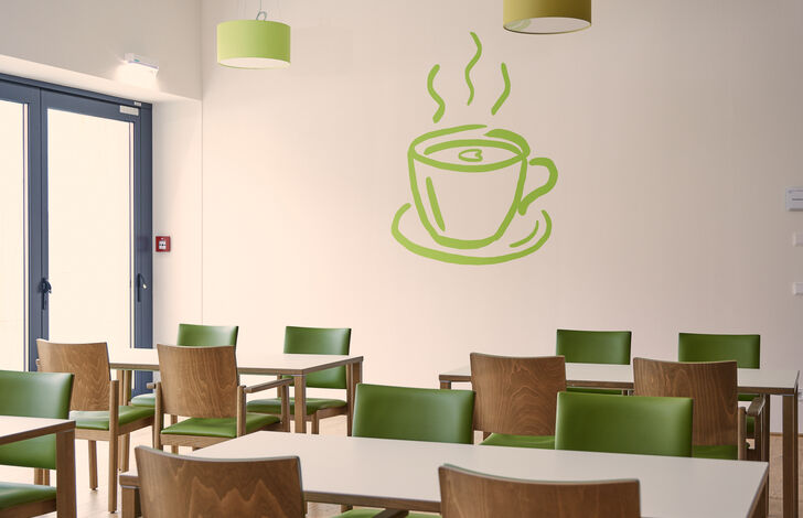 Die Cafeteria.
