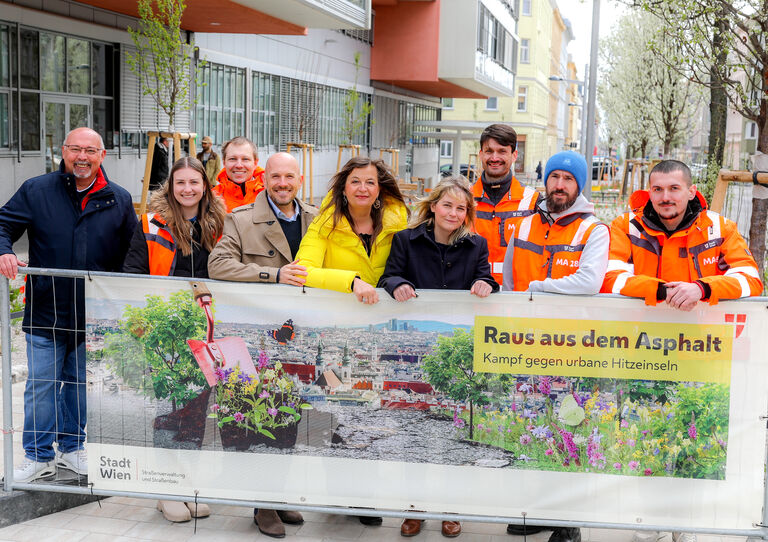 Eröffnung des Pocket-Parks am HB Pflegekrankenhaus Seeböckgasse │ Foto: Christian Fürthner Eröffnung des Pocket-Parks am HB Pflegekrankenhaus Seeböckgasse │ Foto: Christian Fürthner