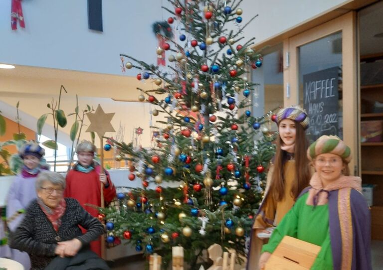 Sternsinger im Haus der Barmherzigkeit