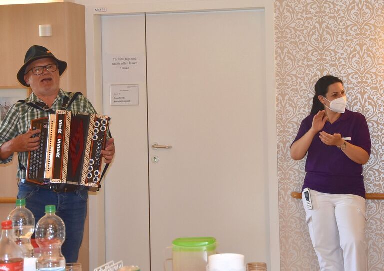 Musiknachmittag im Urbanusheim.