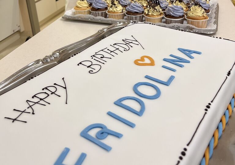 Happy Birthday, FRIDOLINA! Happy Birthday, FRIDOLINA!