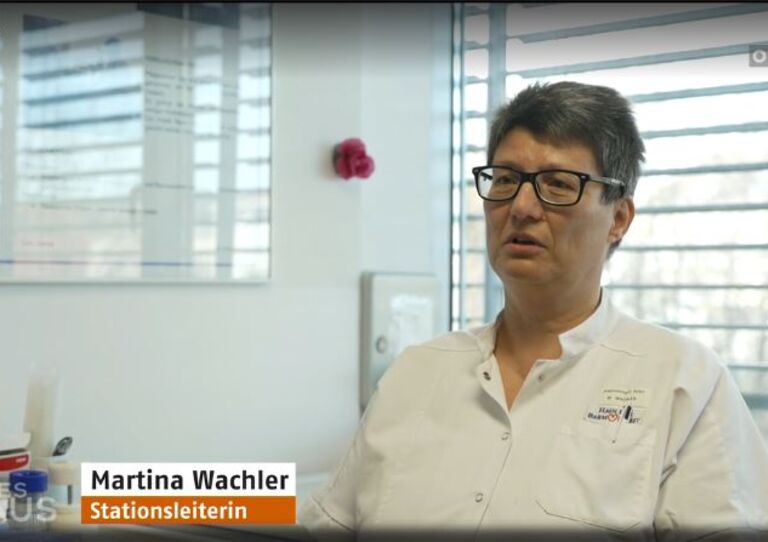 Stationsleiterin Martina Walcher im Interview
