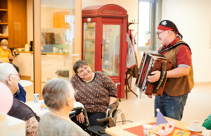 Fritz Rieder im Urbanusheim