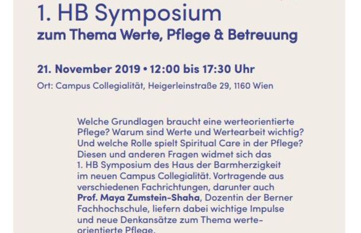 Das Programm des Pflegesymposiums