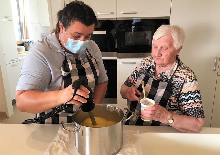 Herbststart mit Kürbisernte