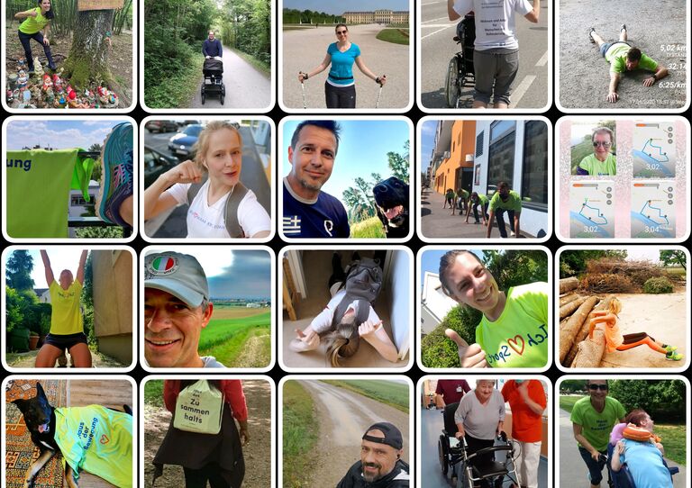Fotocollage vom Wettbewerb HB läuft