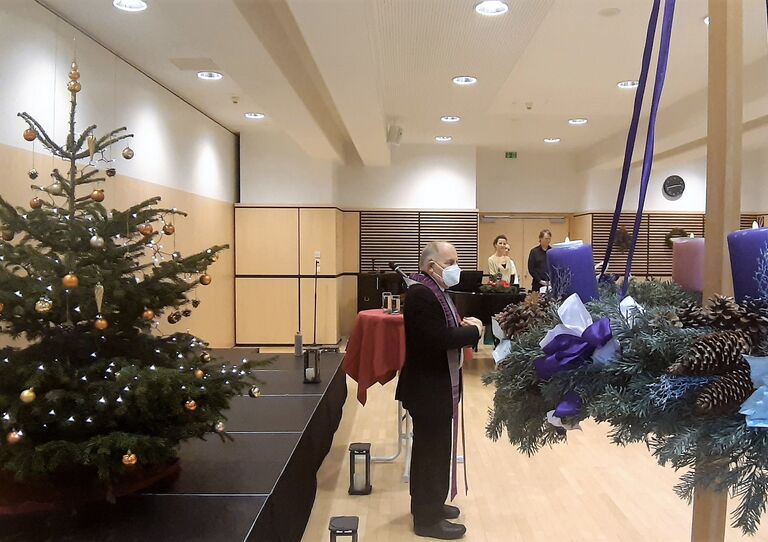 Virtuelle Weihnachtsandacht