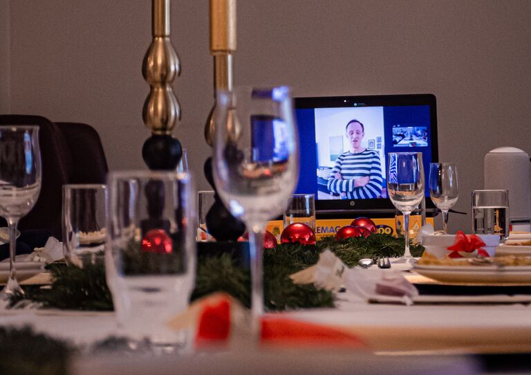 René Rumpolds virtueller Weihnachtsbesuch