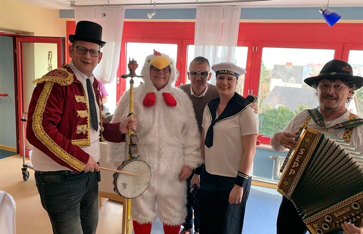 Faschingstreiben im HB