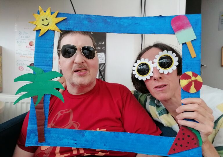 Spaß beim Sommerfest der HABIT-Tagesstruktur Maria-Rekker-Gasse Spaß beim Sommerfest der HABIT-Tagesstruktur Maria-Rekker-Gasse