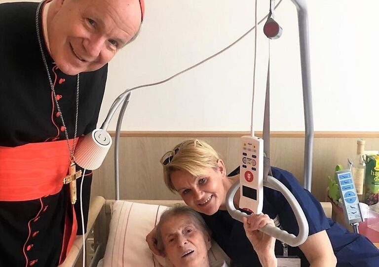 Kardinal Schönborn zu Besuch