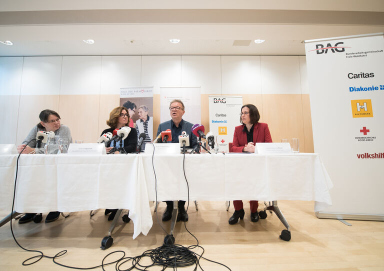 Bundesminister Rudolf Anschober zu Besuch im HB