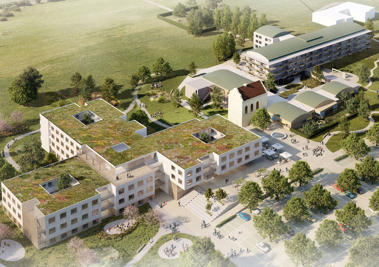 Beispielbild für das neu erbaute Clementinum Beispielbild für das neu erbaute Clementinum