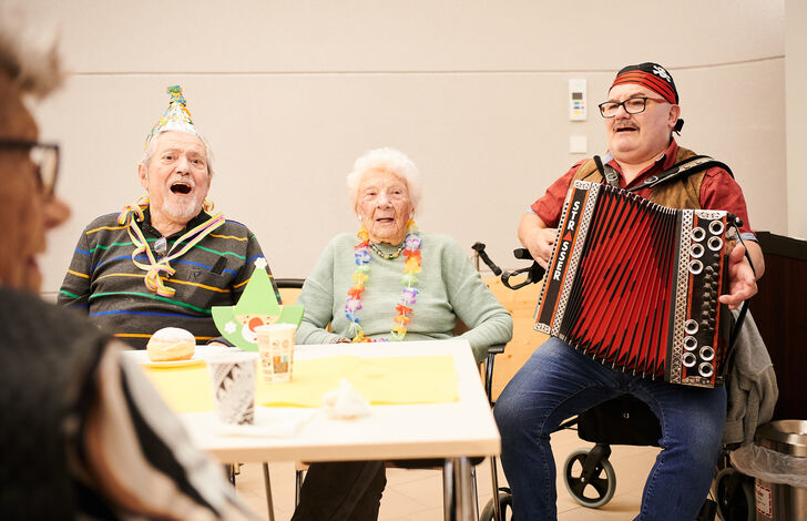 Fritz Rieder im Urbanusheim