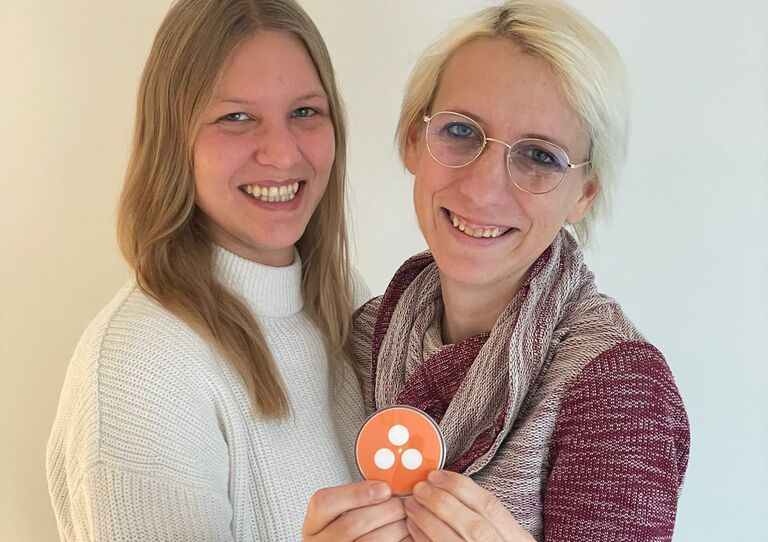 Patricia Berger und Helena Steiner haben die Initiative "Ich brauch' Zeit" ins Leben gerufen Patricia Berger und Helena Steiner haben die Initiative "Ich brauch' Zeit" ins Leben gerufen