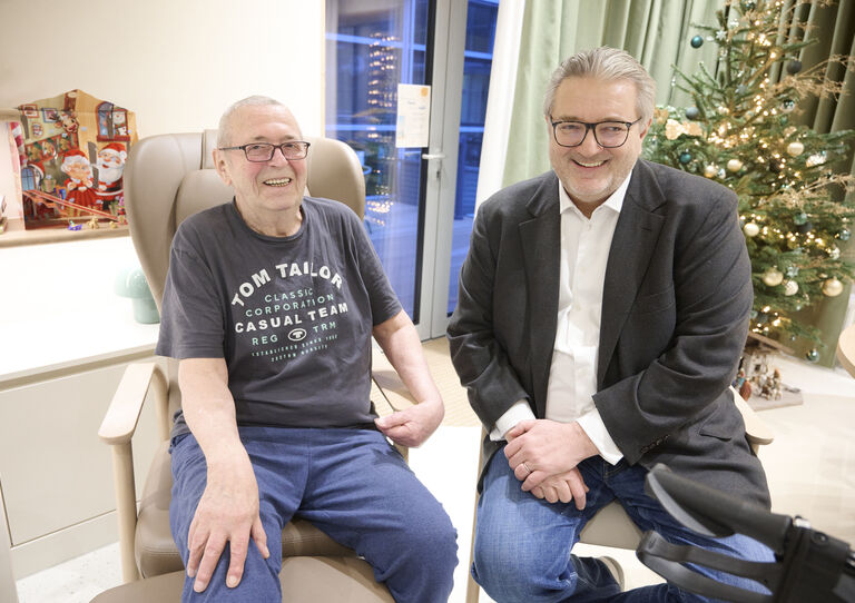 Wiener Gesundheitsstadtrat Peter Hacker bei der Eröffnung von Hospiz Camillus am 10.12.2025 Wiener Gesundheitsstadtrat Peter Hacker bei der Eröffnung von Hospiz Camillus am 10.12.2025