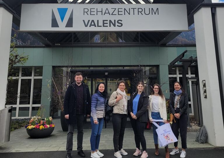 Hospitationsbesuch Liechtenstein Valens - Gruppenfoto