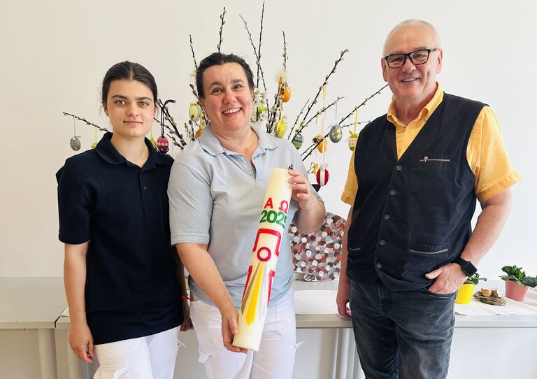 Das Haus der Barmherzigkeit wünscht ein gesegnetes Osterfest Das Haus der Barmherzigkeit wünscht ein gesegnetes Osterfest