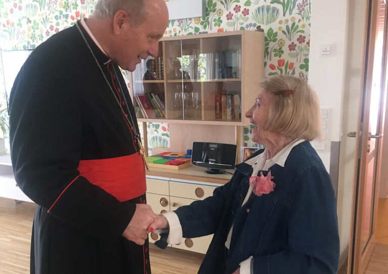Kardinal Schönborn zu Besuch