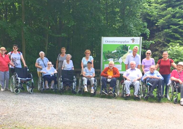 Ausflug in den Naturpark Geras