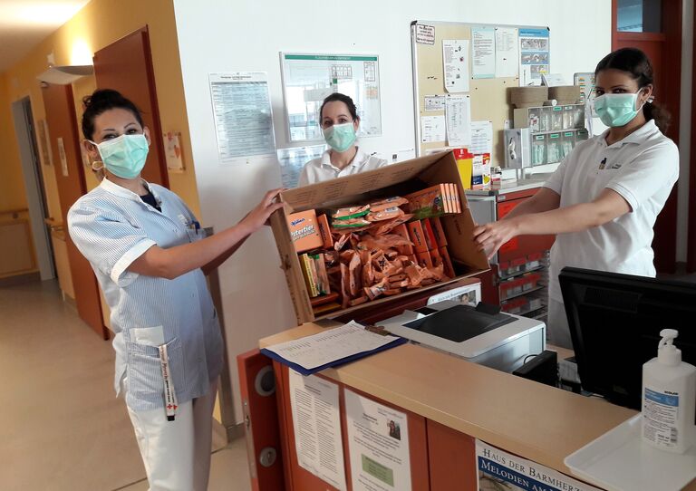 So eine süße Spende - Manner mag man eben!