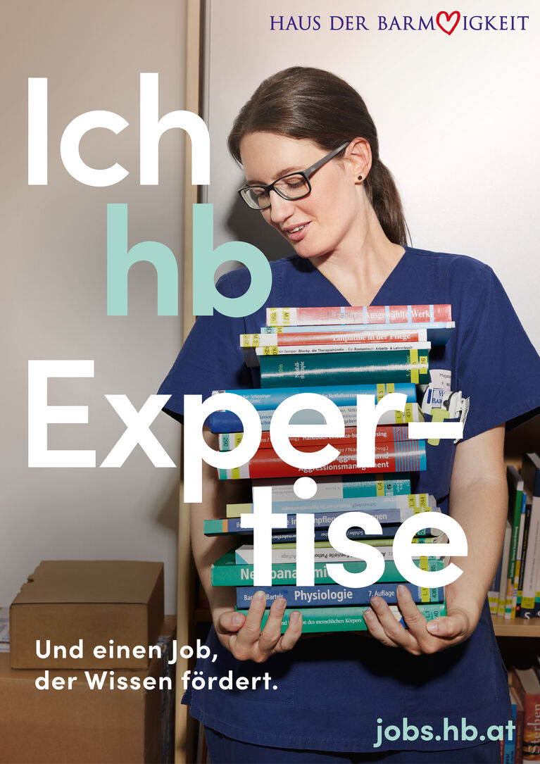 Plakat-Sujet "Ich hb Expertise"