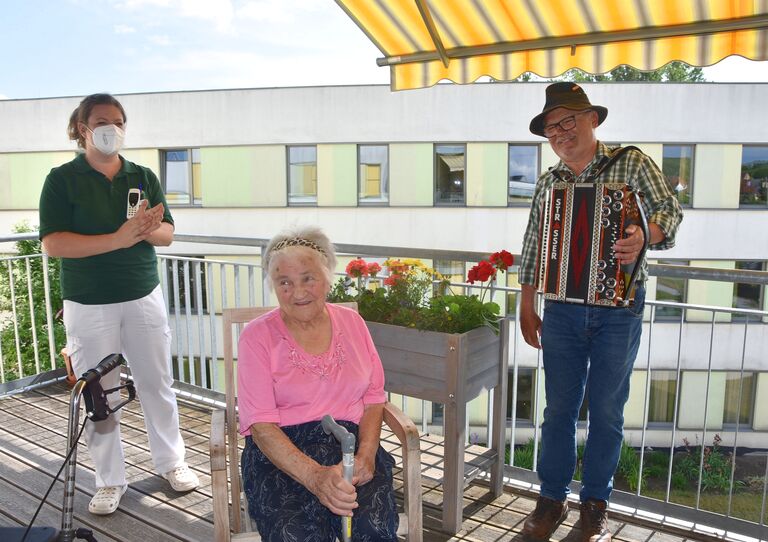 Musiknachmittag im Urbanusheim.