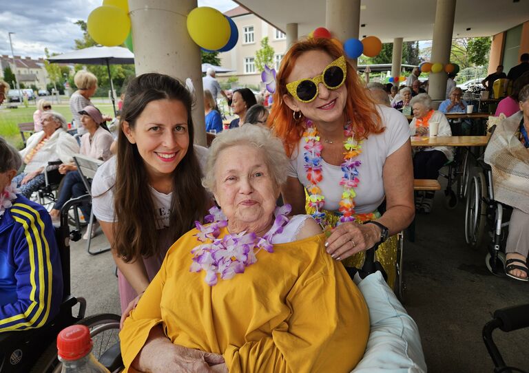 Im Stadtheim wird der Sommer gemeinsam eingeläutet Im Stadtheim wird der Sommer gemeinsam eingeläutet