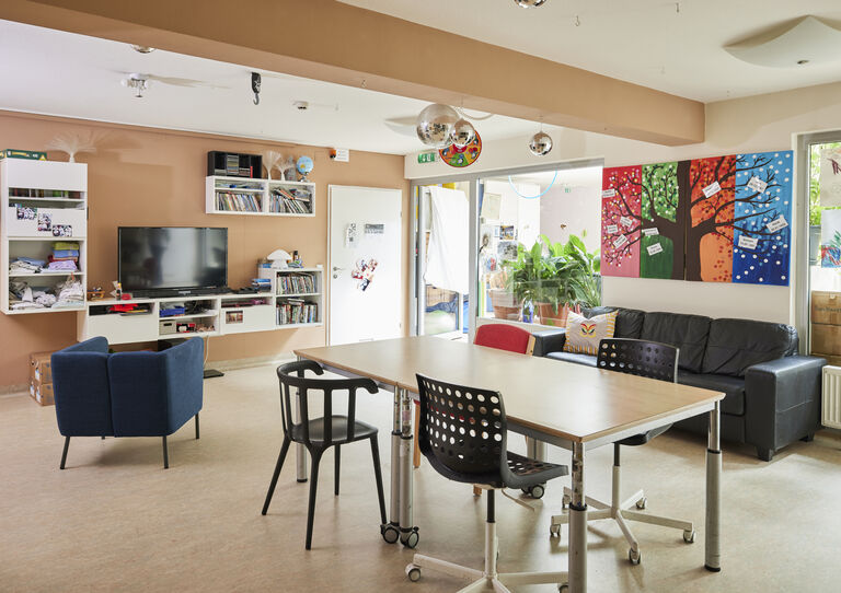 Wohnzimmer WG 1 Maria-Rekker-Gasse 