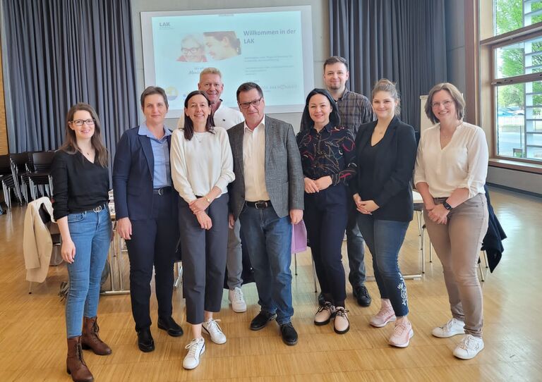 Hospitationsbesuch Liechtenstein Valens - Gruppenfoto