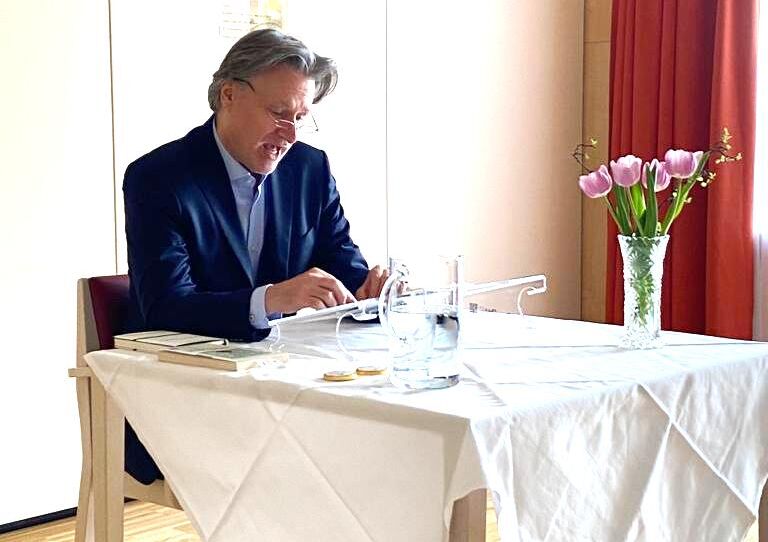 Nikolaus Ettlinger zu Besuch im HB