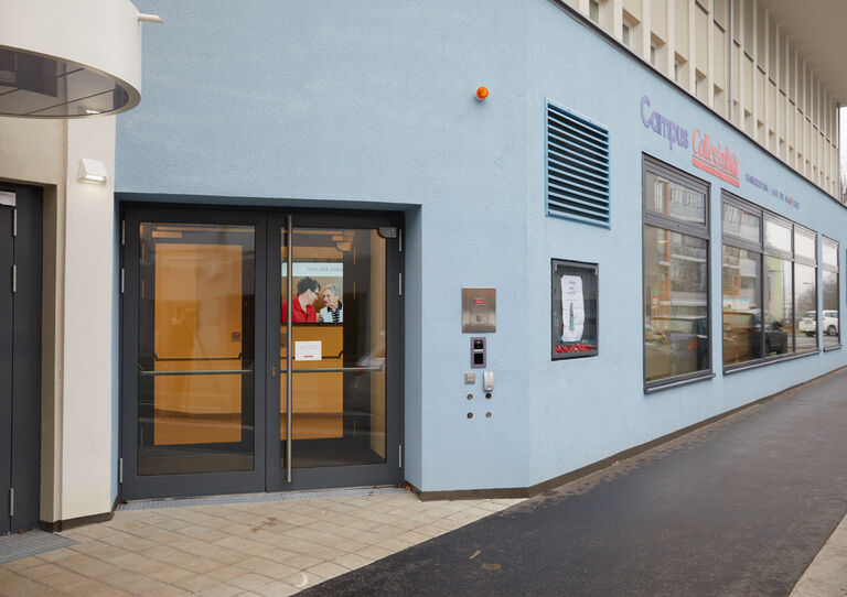Der Campus Collegialität von außen.