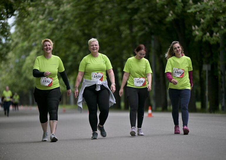 Das Haus der Barmherzigkeit beim Herzlauf 2025 | Foto: Christian Moser und Max Slovencik, Herzkinder Österreich Das Haus der Barmherzigkeit beim Herzlauf 2025 | Foto: Christian Moser und Max Slovencik, Herzkinder Österreich