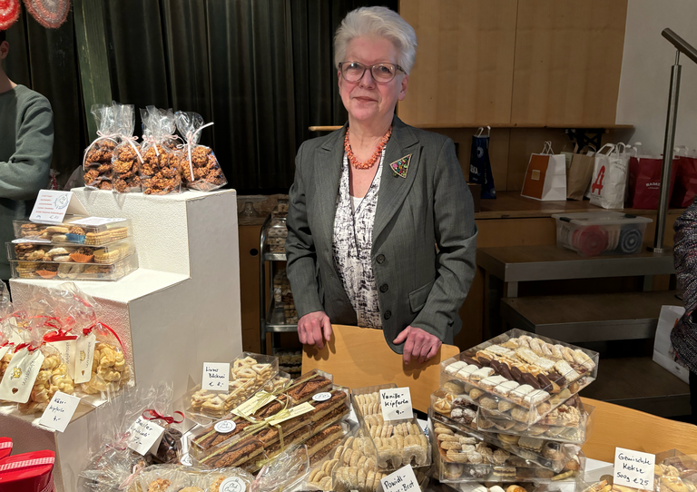 Vom 28. bis 30. November 2024 fand traditionell der Adventmarkt des Club Creativ in der Pfarre Maria Treu statt Vom 28. bis 30. November 2024 fand traditionell der Adventmarkt des Club Creativ in der Pfarre Maria Treu statt