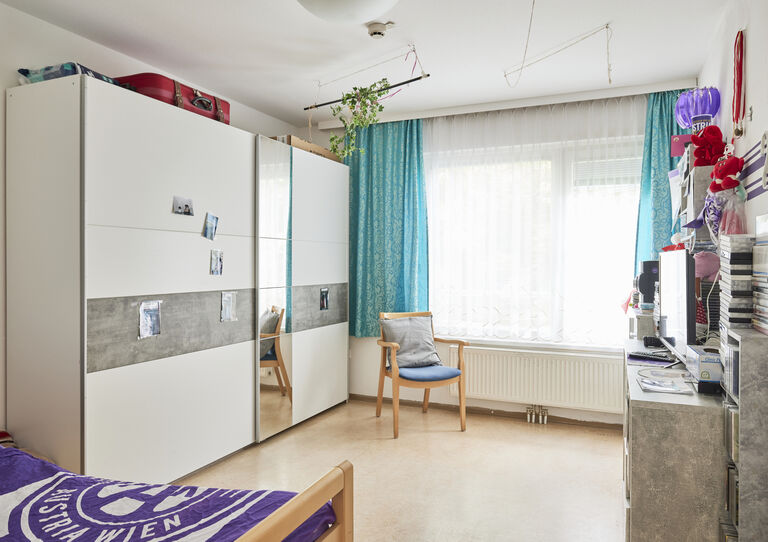 Wohnzimmer WG 1 Maria-Rekker-Gasse 