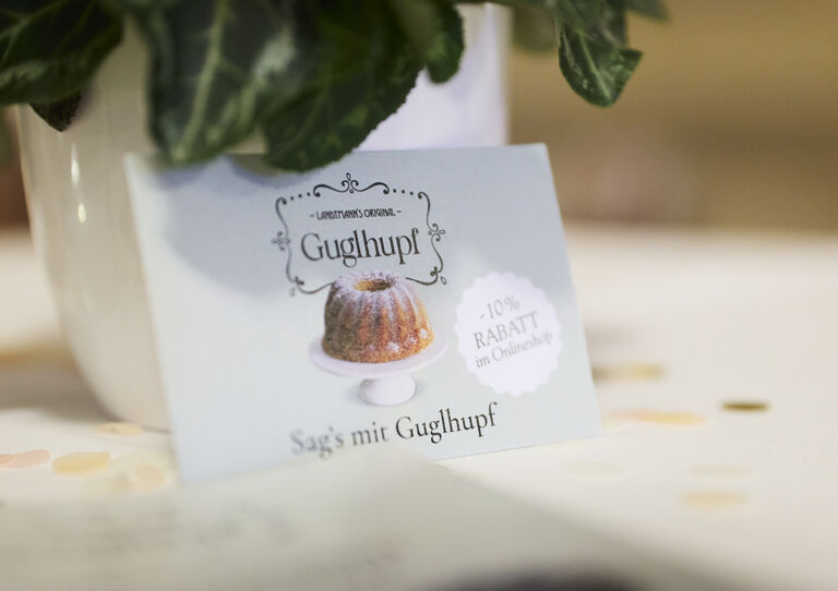 Ein großer Dank gilt Landtmann's Original für die köstlichen zur Verfügung gestellten Guglhupfe! Ein großer Dank gilt Landtmann's Original für die köstlichen zur Verfügung gestellten Guglhupfe!