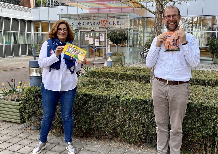 So eine süße Spende - Manner mag man eben!