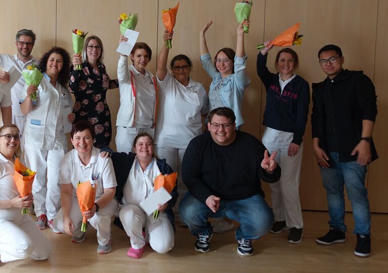 Gruppenfoto der LautStark-Moderator*innen Gruppenfoto der LautStark-Moderator*innen