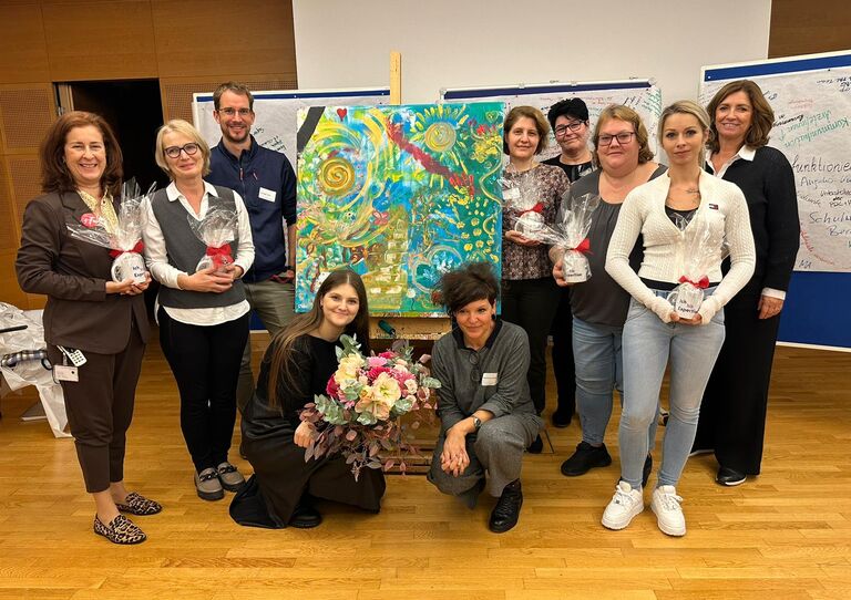 Unsere Kolleg*innen beim Symposium Palliative Care Unsere Kolleg*innen beim Symposium Palliative Care
