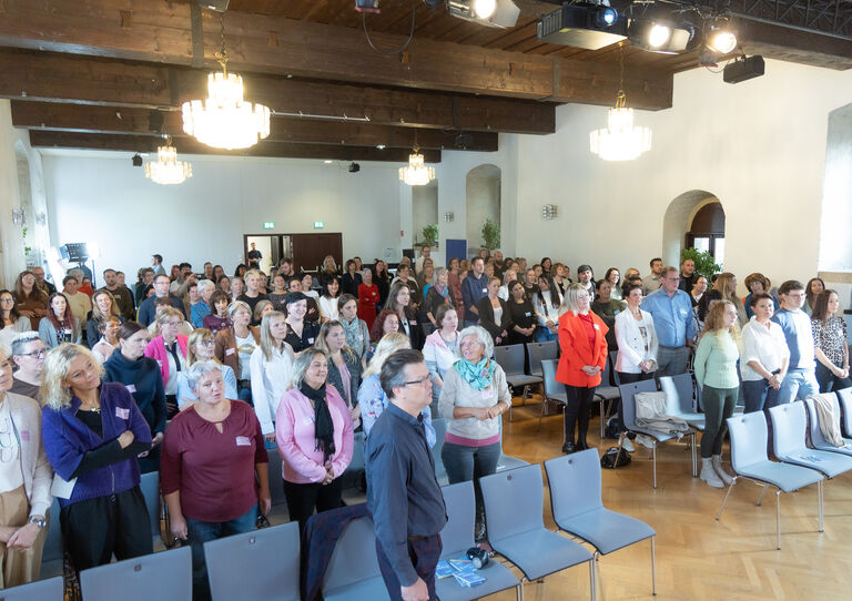 Die Kolleg*innen der Pflegeheime Niederösterreich beim Team-Event Die Kolleg*innen der Pflegeheime Niederösterreich beim Team-Event