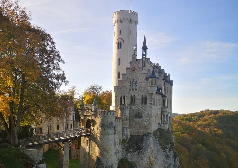 Schloss in Herbstidylle