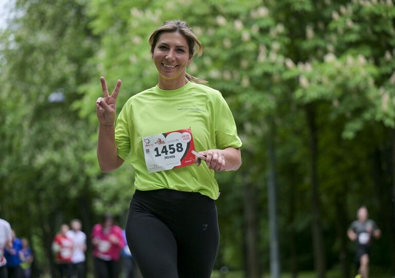 Das Haus der Barmherzigkeit beim Herzlauf 2025 | Foto: Christian Moser und Max Slovencik, Herzkinder Österreich Das Haus der Barmherzigkeit beim Herzlauf 2025 | Foto: Christian Moser und Max Slovencik, Herzkinder Österreich