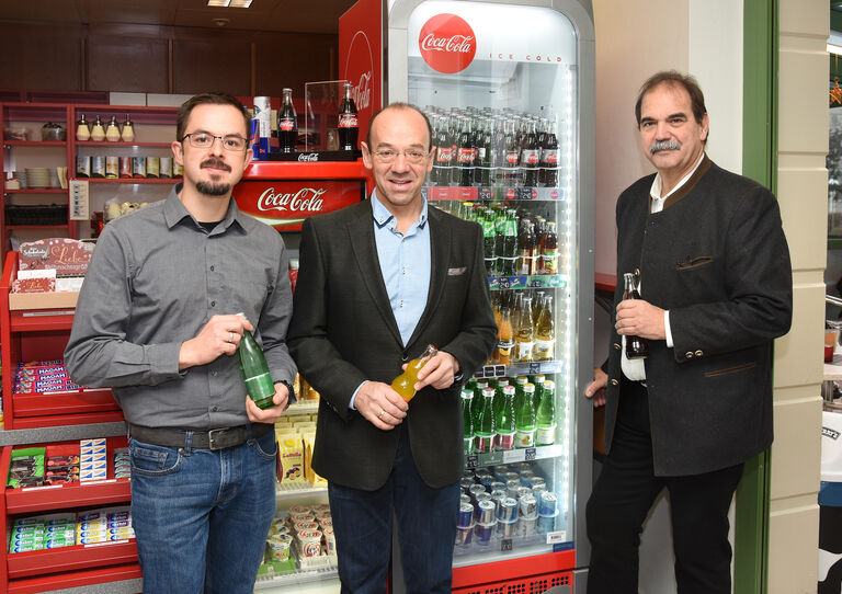 Peter Zillner (rechts) im Landesklinikum Horn