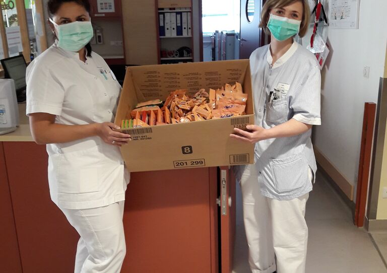 So eine süße Spende - Manner mag man eben!