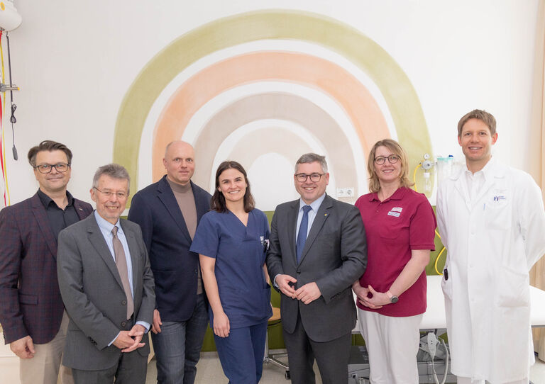 Ein gemeinsamer Besuch des Kinderpflegedomizils FRIDOLINA Ein gemeinsamer Besuch des Kinderpflegedomizils FRIDOLINA