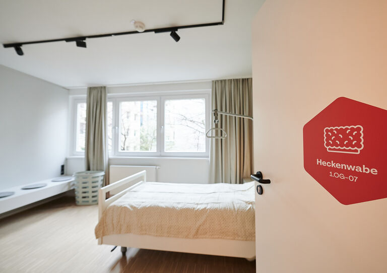 das waberl Blick ins Zimmer