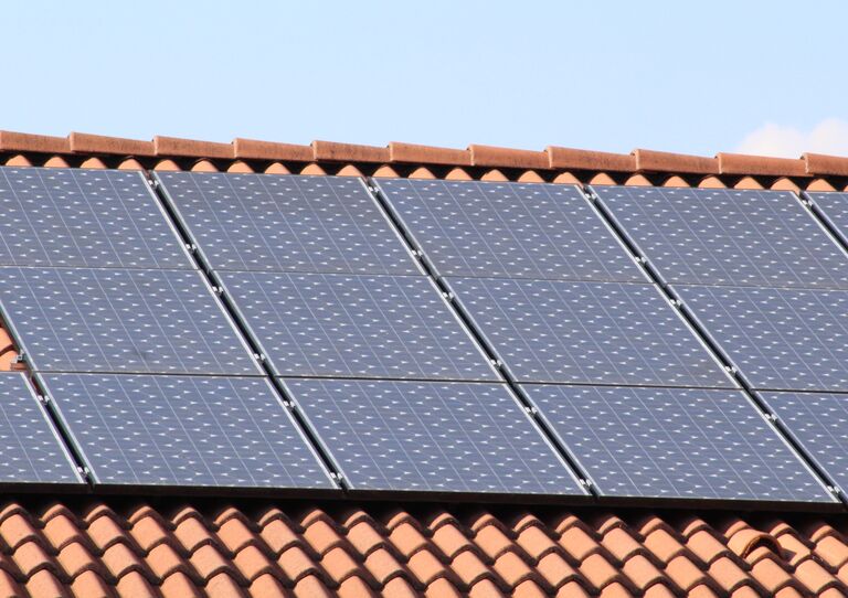 Photovoltaikanlage am Dach