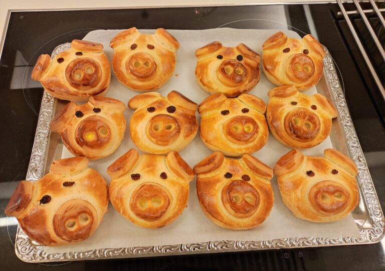Schwein gehabt!